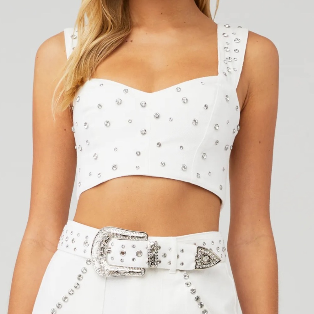 SHOW ME YOUR MUMU Shania Top Sz Sm